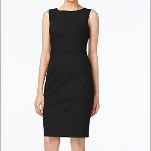 calvin klein sunburst sheath dress